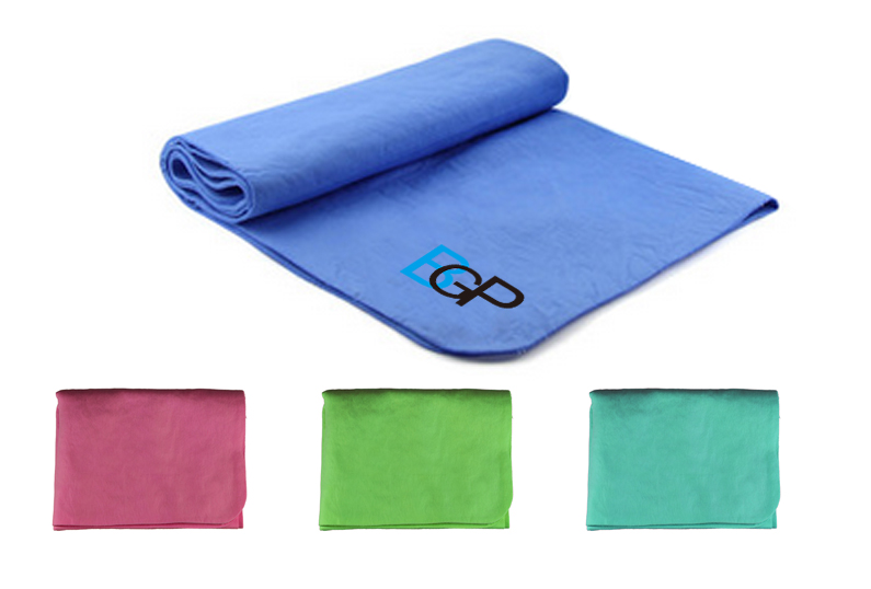 Large Custom Promotional Cooling Towel For Sports