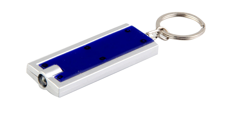 LED Flashlight Keychain Key Holder