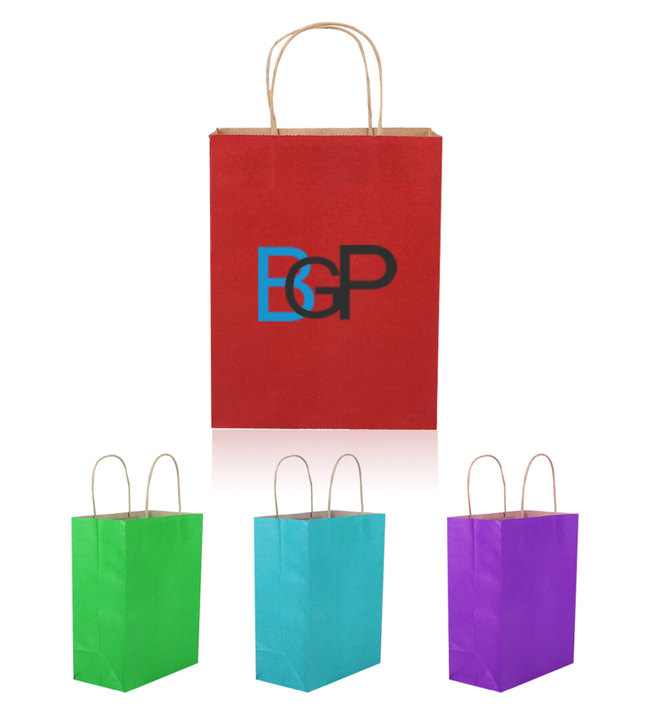 Kraft Paper Shopping Tote Bag with Your Logo
