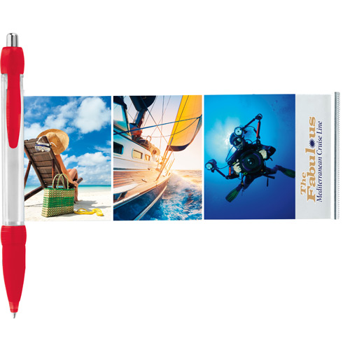  Translucent Banner Ballpoint Pen
