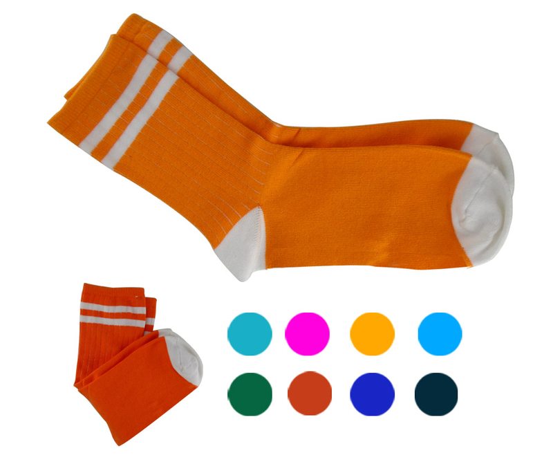 Custom Printed Teenager Cotton Sports Socks