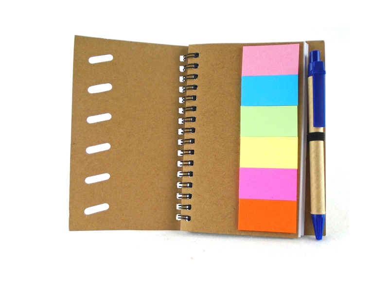  Portable Memo Note Book With Sticky Notes And Pen