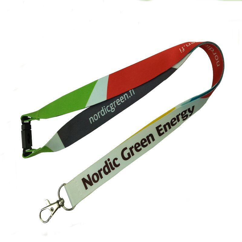 Full Color Imprint Polyester Lanyard