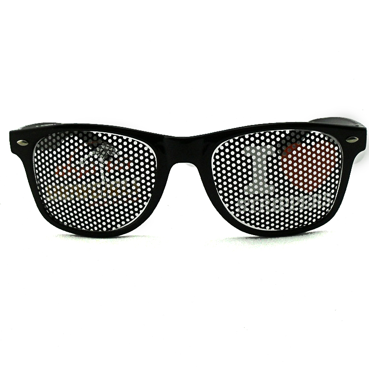 Full Color Sticker Pinhole Sunglasses on Blossomy Promotion, inc