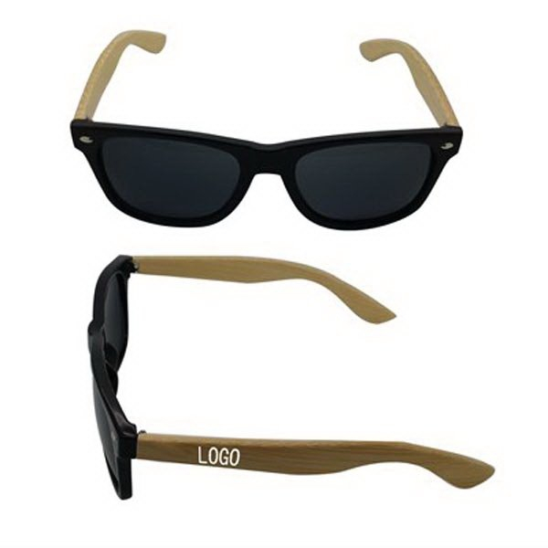 Customized Sunglasses With Bamboo Arms