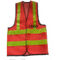 Personalized High Visibility Vest Jacket with Reflective Tape