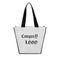 Custom Promotional Cheap Non-woven Two Tone Totes With Logo