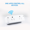 16A Smart Plug Wi-Fi Outlet Socket Dimmer Brightness Adjust Timer Works with Alexa and Google Home Remote Control