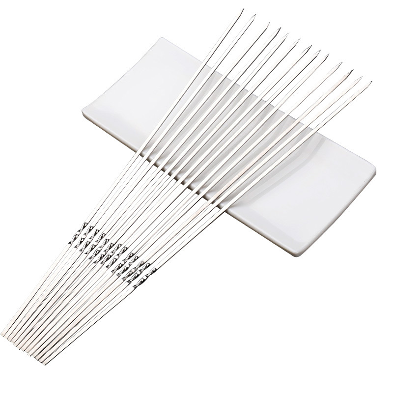 20pcs Stainless Steel Skewers Set