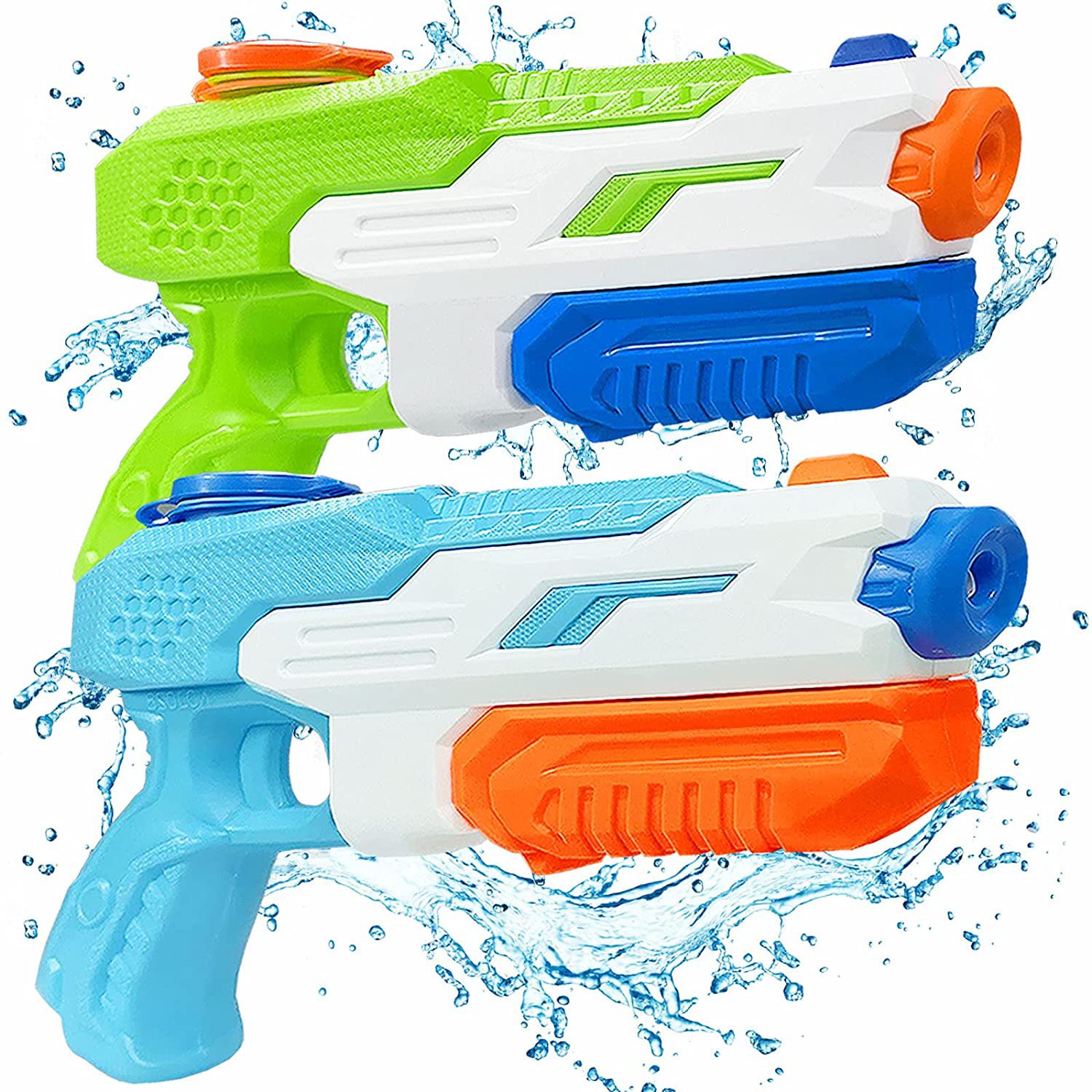 Large Water Gun High Capacity 30 Feet Shooting Range Water Shooter for Kid Adult Toy for Swimming Pool Party Beach Fight Activity