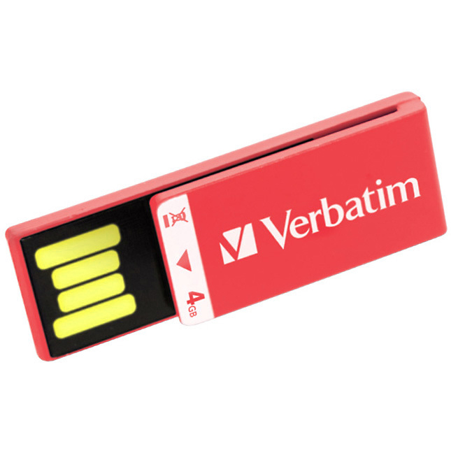 Clip-It Paperclip Plastic USB Flash Drive - 16GB