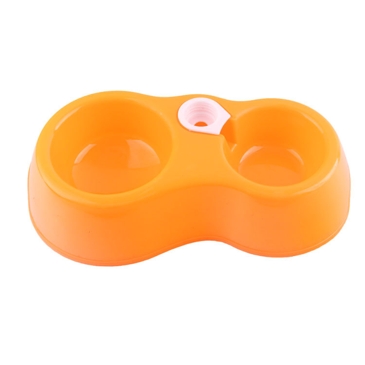Plastic Round Automatic Drinking Water Pet Bowl