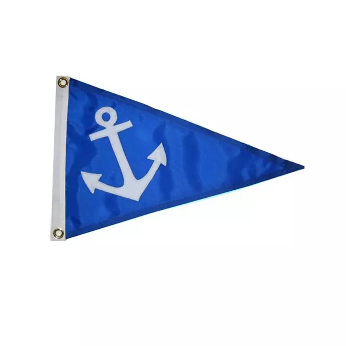 Custom Single Side Sided Printing Flag Banner Wholesale High Quality Boat Pennant