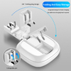 Portable Charger Power Bank Foldable AC Wall Plug With A Hidden Built-in USB Cable & Lightning Connector, Type C Connector