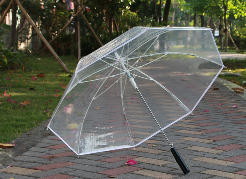Custom Led Light Dome Shaped Bubble Clear Led Umbrella