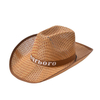 Unisex Classic Straw Cowboy Hat Cowgirl Hats