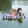 Inflatable Floating Hammock Pool and Water Hammock 1-2 Person Multi-Purpose Inflatable Pool Floats for Adults