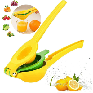 2-in-1 Lemon Squeezer Manual Citrus Juicer For Lemons Limes Handheld Metal Lemon Juicer Extracts Citrus Juices