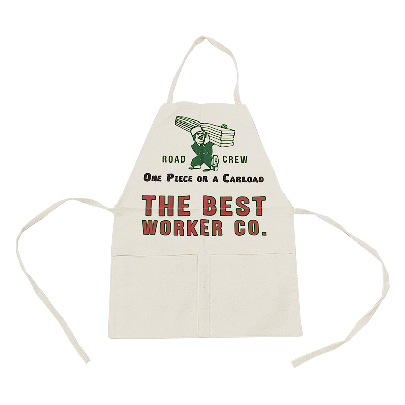 High Quality Thick Canvas Aprons with 2 Big Pockets Heavy Duty Chef Aprons for Men/Women