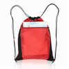 Tri-Color Drawstring Backpack