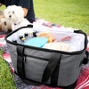 Collapsible Beach Cooler Bag Insulated Leakproof Portable Cooler Bag for Lunch, Camping, and Road Trips