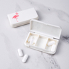 Pill Cases 3 Removable Compartments Plastic Waterproof Pill Box Case Organizer Medicine Holder for Daily and Travel Use