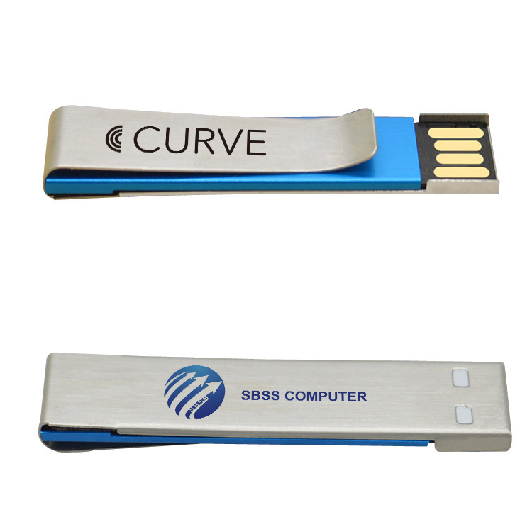 Metal Money Clip USB Flash Drive