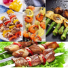 17inch BBQ Skewer Stick Set
