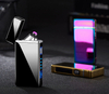 Light Touch Fast Electric Fire Dual Arc Intelligent USB Charging Windproof Lighter