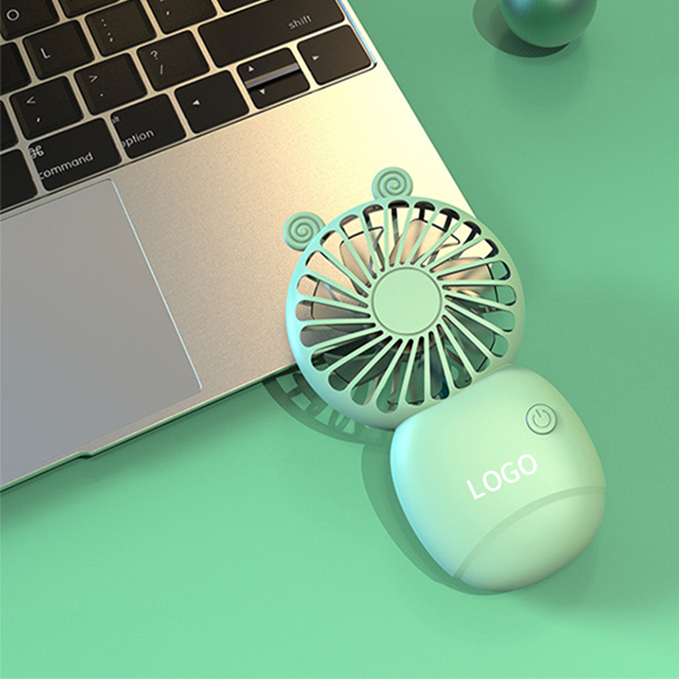 New Handheld Pocket Mini Fan Portable with Stand USB Charging Fan Gift