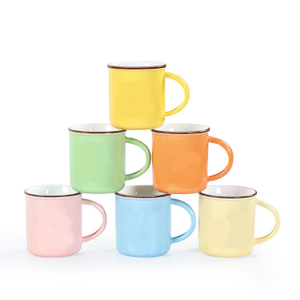 16 Oz Enamelized Ceramic Cup
