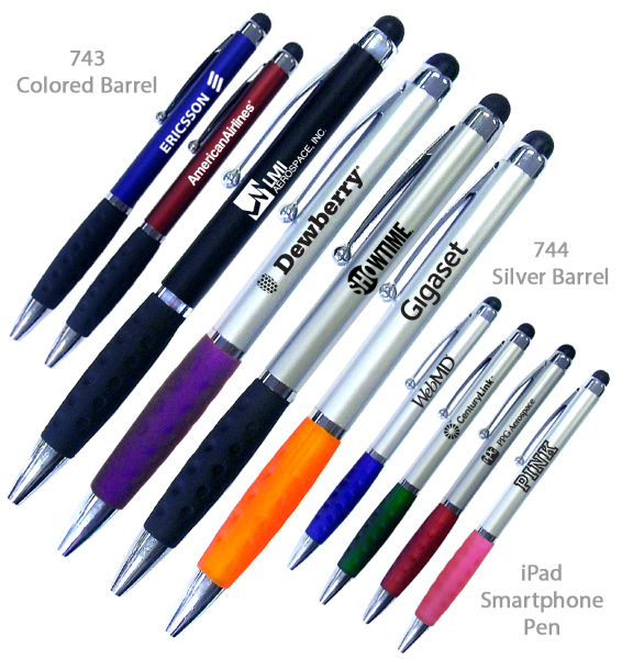 Smartphone & Tablet Touch Tip Stylus Pens & Variety