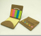 Personalized Eco Sticky Note & Flag Booklet In Pocket Case