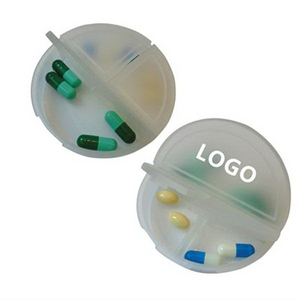 Custom Round Pill Box