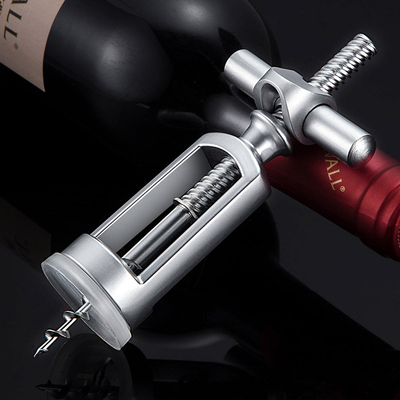 Zinc Alloy Premium Wing Corkscrew Wine Bottle Opener with Multifunctional Bottles Opener
