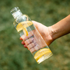 17 oz Borosilicate Glass Water Bottle Reusable Drinking Bottles with Neoprene Sleeve