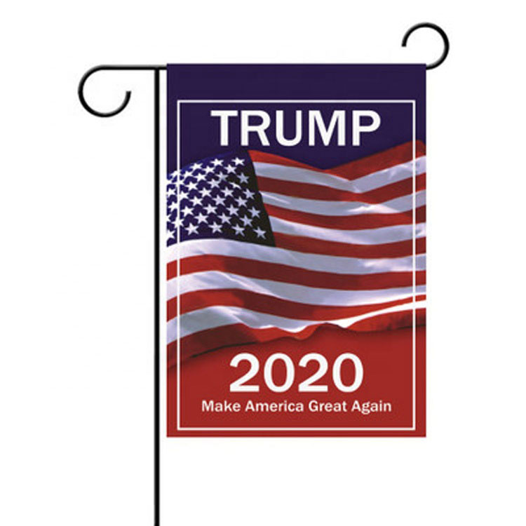 12" x 18" Printed Polyester Trump Garden Flag
