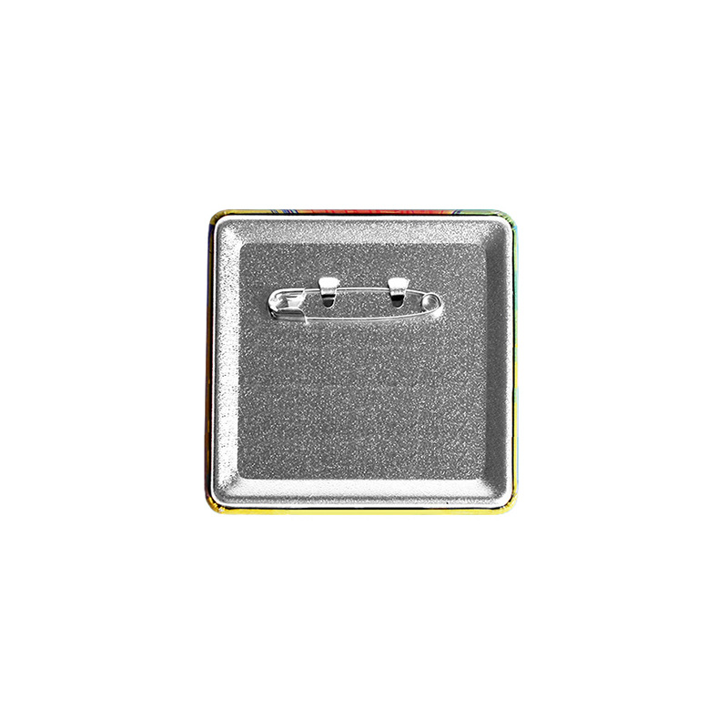 2'' Square Button Safety Pin