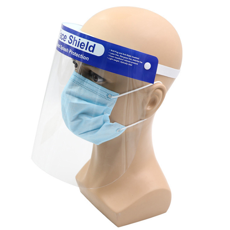 Transparent Antibacterial Disposable Protective Face Shield