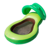 Avocado Pool Floatie With Canopy for Kids Inflatable Float With Shade Water Fun Large Blow Up Summer Beach Swimming Floaty Party Lounge Raft