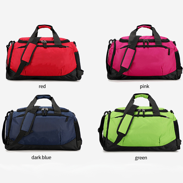 Color Panel Sport Duffel Bag