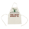 High Quality Thick Canvas Aprons with 2 Big Pockets Heavy Duty Chef Aprons for Men/Women