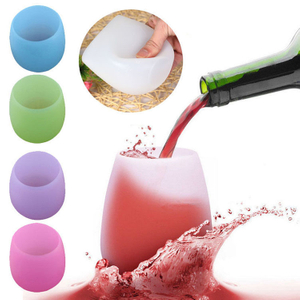 BBQ Camping Portable Silicone Wine Cup