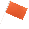 Small Mini Plain Hand Held Stick Flag